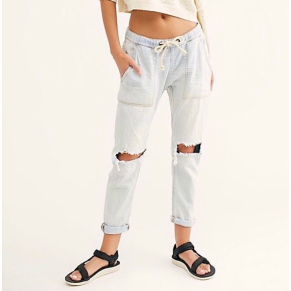 Revolve One Teaspoon Shabbies Drawstring Boyfrien… - image 3